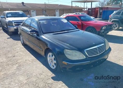 2002 Mercedes-Benz S 430 из США, поврежденный, VIN WDBNG70J62A269277